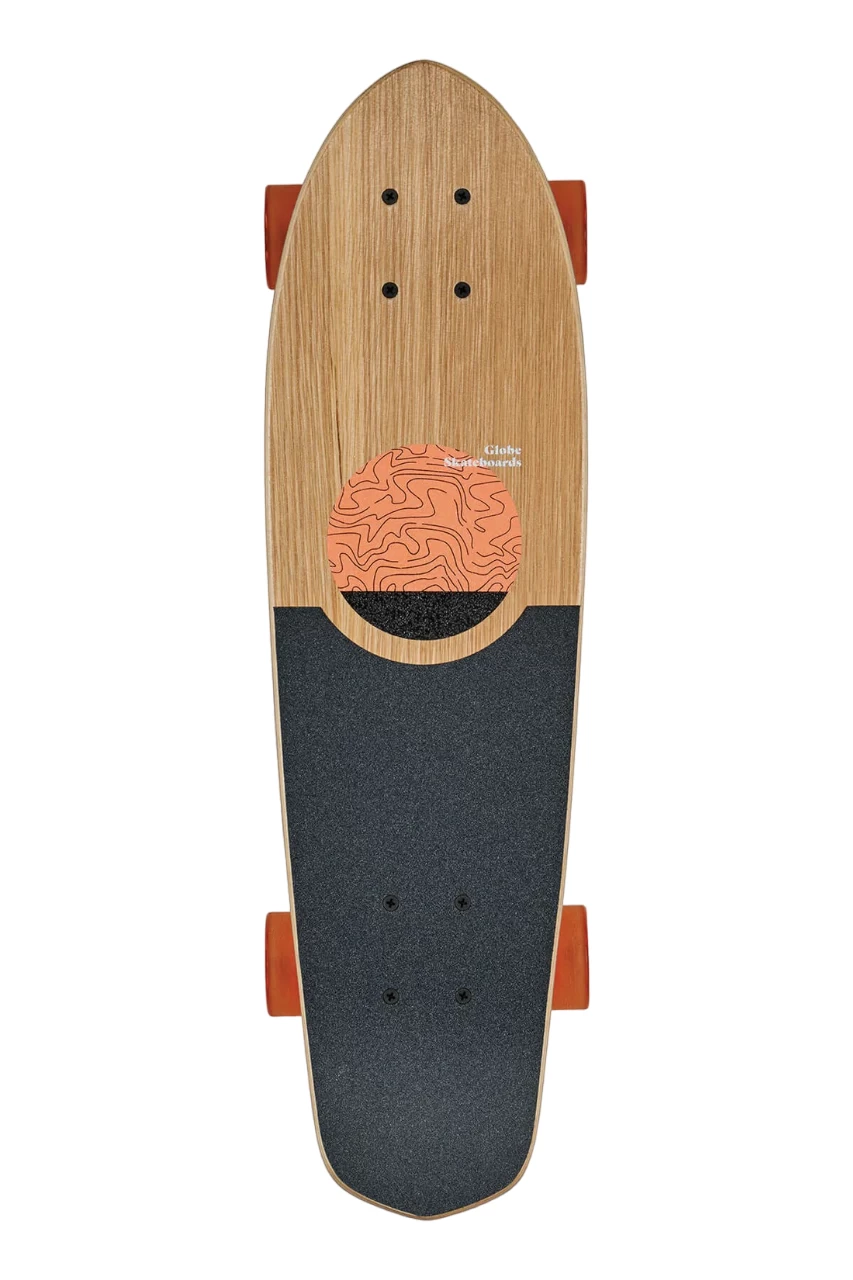 Globe Blazer Cruiser Skateboard White Oak/Concrete - 26" 4 Globe Blazer Cruiser Skateboard White Oak/Concrete - 26" - Image 2