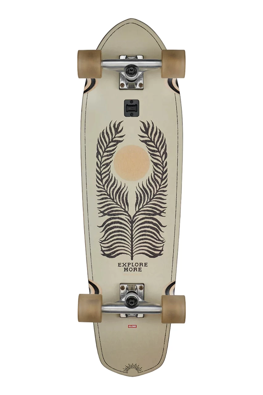 Globe Big Blazer Cruiser Skateboard Real Fun Wow - 32" 3 Globe Big Blazer Cruiser Skateboard Real Fun Wow - 32"