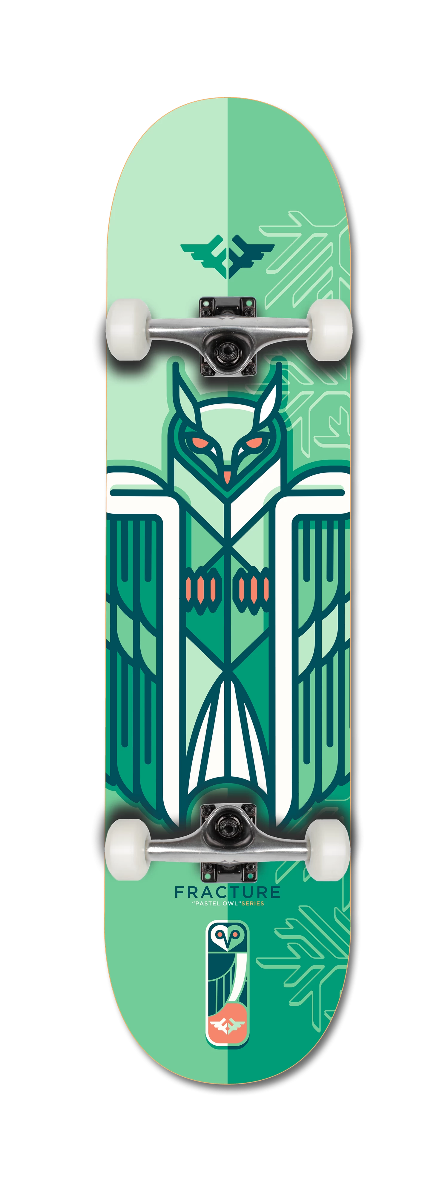 Fracture X Jono Wood Green Complete Skateboard - 8.25" 3 Fracture X Jono Wood Green Complete Skateboard - 8.25"