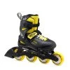 Rollerblade Fury Adjustable Kids Skates - Black/Yellow -Sports Scooter Shop 63fca5a25ad6d 07373500800 fury photo primary angled view