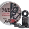 Kaltik Black Ceramic Hybrid Bearings - Set Of 8 -Sports Scooter Shop BlackCeramicABEC9 PhotoRoom.png PhotoRoom