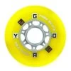 Gyro F2R Inline Skates Wheels - Yellow Set Of 4 -Sports Scooter Shop GyroF2RInlineSkatesWheels YellowSetof4
