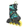 K2 Marlee Pro Adjustable Size Skates - Green/Yellow -Sports Scooter Shop K2MarleeProAdjustableSizeSkatesGreenYellow