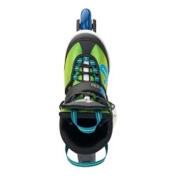 K2 Raider Beam Adjustable Size Skates - Green/Blue -Sports Scooter Shop K2RaiderBeamAdjustableSizeSkatesGreenBluetop