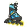 K2 Raider Pro Adjustable Size Inline Skates - Blue/Yellow -Sports Scooter Shop K2RaiderProAdjustableSizeInlineSkatesBlueYellow