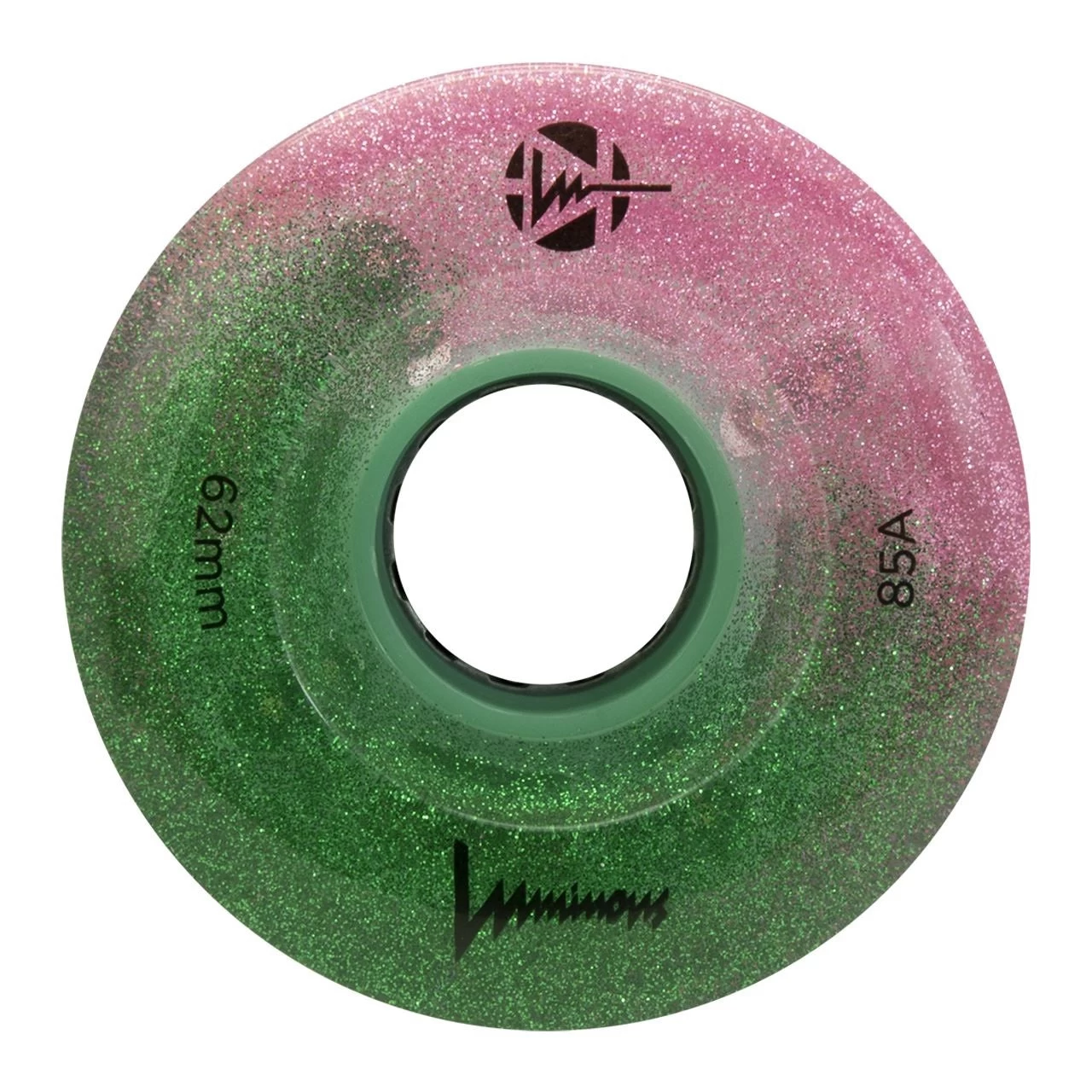 Luminous Light Up Quad Wheels Pink Forest 62mm 85a - 4 Pack 3 Luminous Light Up Quad Wheels Pink Forest 62mm 85a - 4 Pack