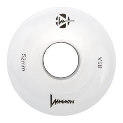 Luminous Sixies Light Up Quad Wheels White 62mm 85a - 4 Pack