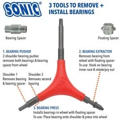 Sonic Pro Tool +F 8 Sonic Pro Tool +F -Sports Scooter Shop Pro F Bearing