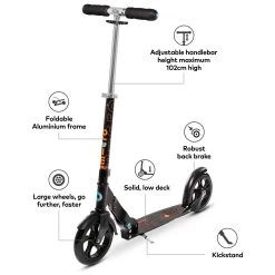 Micro Classic Scooter - Black -Sports Scooter Shop Qqg1O7cT