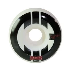 CIB Reckless White/Black Wheels 58mm 98a - 4 Pack
