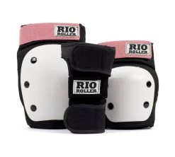 Rio Roller Triple Pad Set - Black/Rose