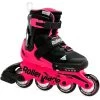 Rollerblade Microblade Adjustable Kids Skates - Black/Pink 1 Rollerblade Microblade Adjustable Kids Skates - Black/Pink -Sports Scooter Shop RollerbladeMicrobladeAdjustableKidsSkates BlackPink