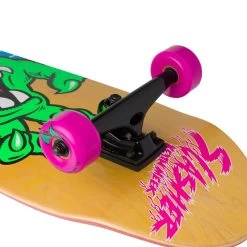 Santa Cruzer Meek OG Slasher Hand Shaped Cruiser Skateboard - 31.7" -Sports Scooter Shop SCR COM 2069 2