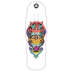 Welcome Triger On Dark Lord White Dip Skateboard Deck - 9.75"