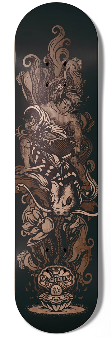 Shibui Koi Skateboard Deck - 8.25" 3 Shibui Koi Skateboard Deck - 8.25"