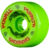 Powell Peralta Dragon Formula Green Skateboard Wheels - 64mm 93a -Sports Scooter Shop WSBADGNF643693G4 PhotoRoom.png PhotoRoom