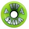 Air Waves Green/Yellow Swirl Wheels 65mm - Set Of 4 -Sports Scooter Shop air waves green yellow swirl wheels