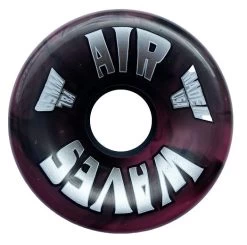 Air Waves Pink/Black Swirl Wheels 65mm - Set Of 4