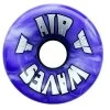 Air Waves Purple/White Swirl Wheels 65mm - Set Of 4 2 Air Waves Purple/White Swirl Wheels 65mm - Set Of 4 -Sports Scooter Shop air waves purple and white swirl wheels