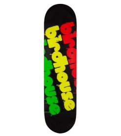 Birdhouse Triple Stack Rasta Logo Skateboard Deck - 8.0"