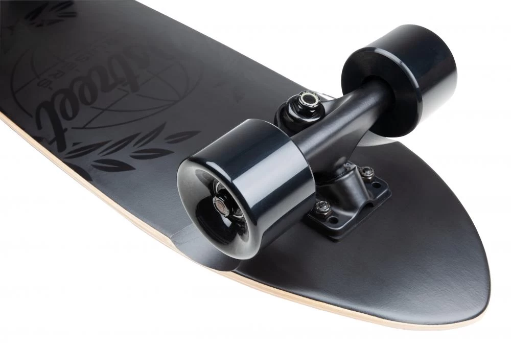 D Street Atlas Black Cruiser Skateboard - 28" 4 D Street Atlas Black Cruiser Skateboard - 28" - Image 2