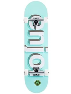 Enjoi Helvetica Neue FP Aqua Skateboard - 8.0"