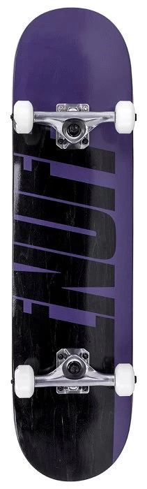 Enuff Half Stain Purple Skateboard - 8.0"