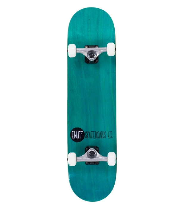Enuff Logo Stain Skateboard - Teal 7.75" 3 Enuff Logo Stain Skateboard - Teal 7.75"