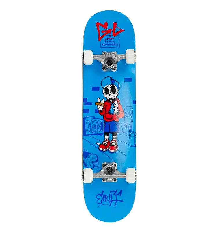 Enuff Skully Blue Skateboard - 7.75" 3 Enuff Skully Blue Skateboard - 7.75"
