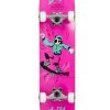 Enuff Skully Pink Mini Skateboard - 7.25" -Sports Scooter Shop enuff skully pink mini skateboard 7.25
