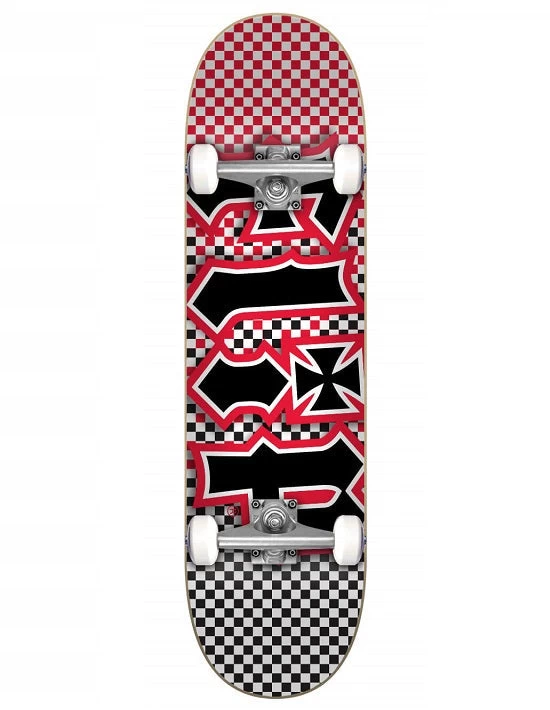 Flip HKD Fast Times Red Skateboard - 7.87" 3 Flip HKD Fast Times Red Skateboard - 7.87"