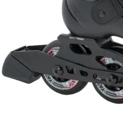 FR Skates FR Junior Adjustable Black Skates -Sports Scooter Shop fr junior adjustable in line skates black brake