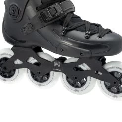 FR Skates FR1 90 Inline Skates - Black -Sports Scooter Shop fr skates fr1 90 inline skates black wheels 1