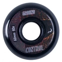 Ground Control Earth City Black Wheels 60mm 90a - Set Of Four