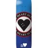 Heart Supply Bam Margera Insignia Blue Deck - 8.25" -Sports Scooter Shop heart supply bam margera insignia blue deck