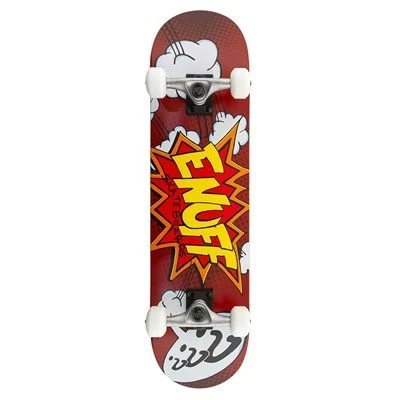 Enuff Pow Complete Skateboard - Red 7.75" 3 Enuff Pow Complete Skateboard - Red 7.75"