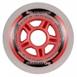 Powerslide One Inline Skate Wheels - 90mm 82a Set 4