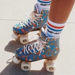 Impala Quad Roller Skates - Harmony Blue -Sports Scooter Shop impala quad roller skates harmony blue lifestyle