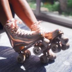 Impala Quad Roller Skates - Marawa Rose Gold -Sports Scooter Shop impala quad roller skates marawa rose gold 2