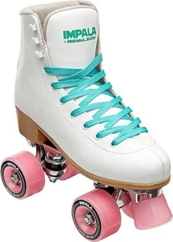 Impala Quad Roller Skates - White