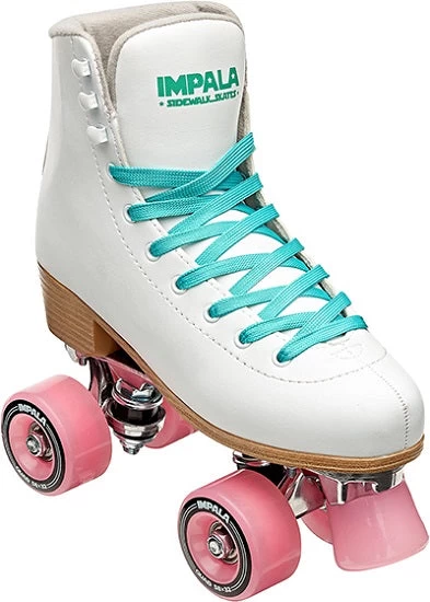 Impala Quad Roller Skates - White 3 Impala Quad Roller Skates - White