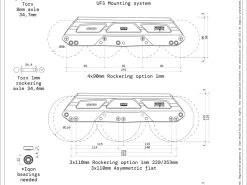 Iqon AG Decode Pro 90 Bright UFS Frames And Bearings Combo -Sports Scooter Shop iqon ag decode pro 90 ufs frames specs