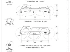 Iqon CL Decode Pro 80 Dark 165mm Mount Frames And Bearings Combo 8 Iqon CL Decode Pro 80 Dark 165mm Mount Frames And Bearings Combo -Sports Scooter Shop iqon cl decode pro 80 165mm mount frames specs