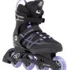 K2 Alexis 80 Pro Womens Inline Skates - Black/Lavender -Sports Scooter Shop k2 alexis 80 pro womens inline skates black lavender