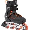 K2 Fit 80 Alu Mens Inline Skates - Black/Red -Sports Scooter Shop k2 fit 80 alu mens inline skates black red