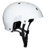 K2 Varsity Adjustable Helmet - White -Sports Scooter Shop k2 varsity adjustable helmet white