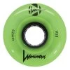 Luminous Light Up Quad Wheels Green Glow 62mm - 4 Pack -Sports Scooter Shop luminous light up quad wheels green glow 62mm 4 pack