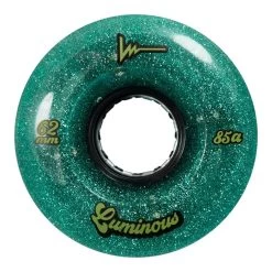 Luminous Light Up Quad Wheels Jade 62mm - 4 Pack