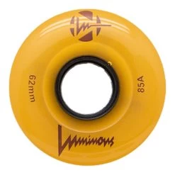 Luminous Light Up Quad Wheels Sunray Glow 62mm - 4 Pack