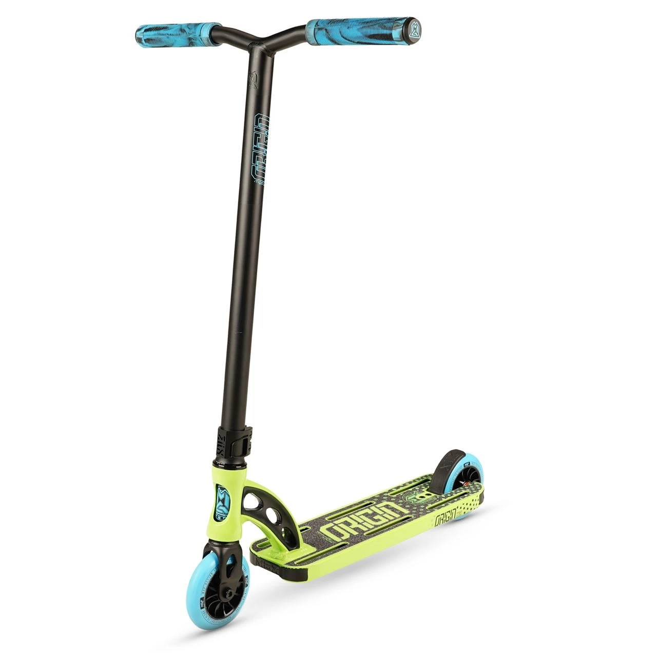 MGP VX Origin II Shredder Pro 5" Stunt Scooter - Lime/Blue 3 MGP VX Origin II Shredder Pro 5" Stunt Scooter - Lime/Blue